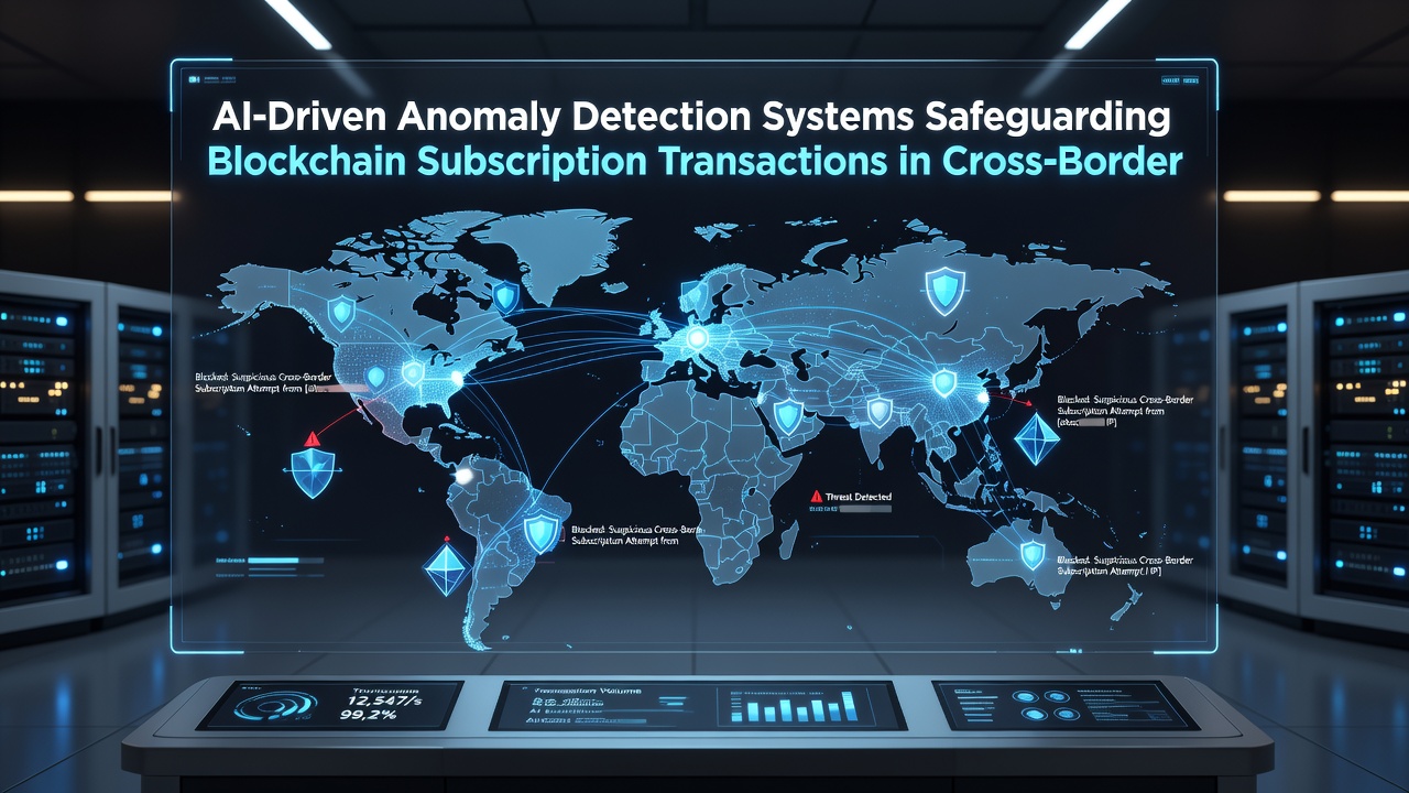 Distributed nodes and AI detection interface monitoring recurring cross-border retail payments