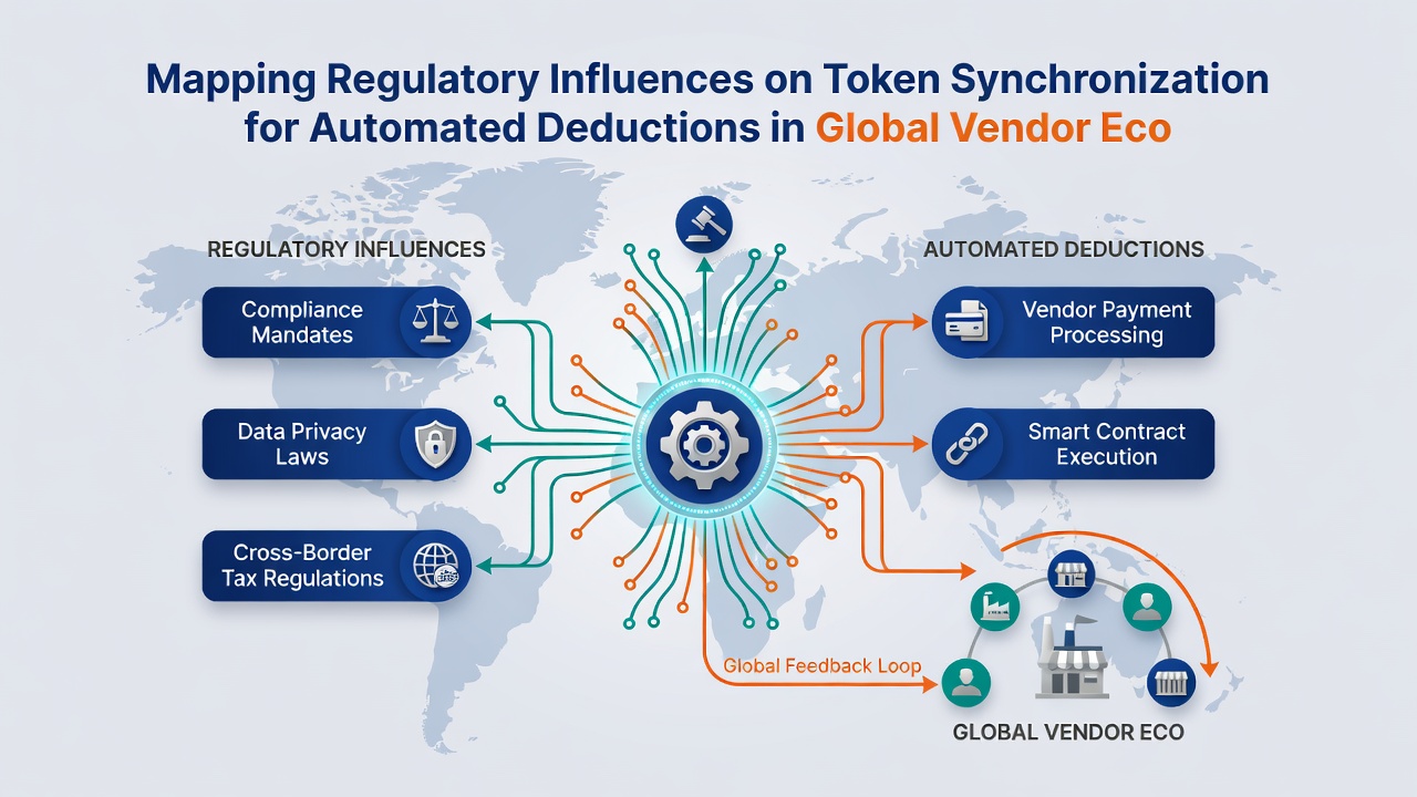 Flowchart illustrating automated deduction workflows influenced by international compliance requirements